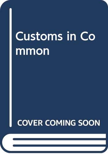 Customs in Common livre