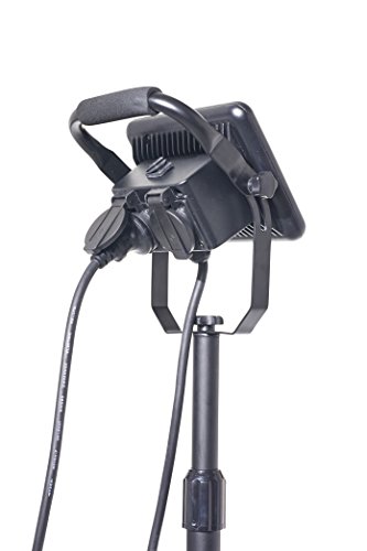 Northpoint PRO-Line LED Baustrahler Arbeitsstrahler 30W 3000 Lumen mit höhenverstellbaren Stativ inklusive Tragegriff und 2 rückseitigen Steckdosen Arbeitsleuchte Werkstattleuchte Arbeitslampe Flutlichtstrahler Fluter - 3