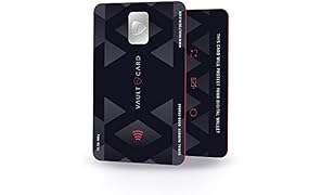 Vaultskin -VAULTCARD - Carta con Tecnologia Jamming NFC e Blocco Anti RFID per Proteggere Bancomat e Carte di Credito