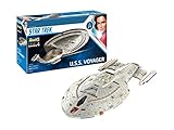 Die USS Voyager ist eines der modernsten Schiffe der gesamten Sternenflotte. Maßstab 1/670. 67 Teile. 51,4 cm Länge. Geeignet ab 12 Jahren.