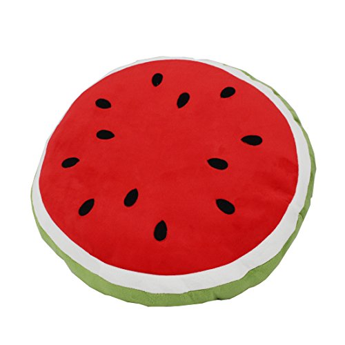 Rundes Wassermelonen Kissen Plüsch Spielzeug 45cm - 6
