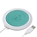 Produktbild poetryer USB Tasse Wärmer Kaffee Tee Tassenwärmer Elektrischer Schalen-Heizungs, USB-Warmhalteplatte Platten Tee Getränk Becher Wärmer für Büro Zuhause