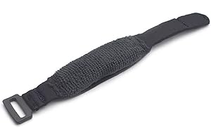 Alnicov 7,3 Zoll Guitar Fret String Wraps Belt Noise Silencer Fretboard Musikinstrumentenzubehör für 6-saitige Gitarre und 4-saitigen Bass