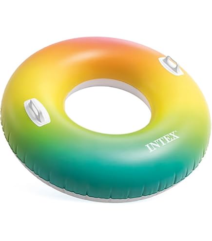 Darryy Schwimmring Für Kinder - Alphabet Design, 90 Cm, Aus Dickem PVC - Für Pool, Strand & Wasserspaß
