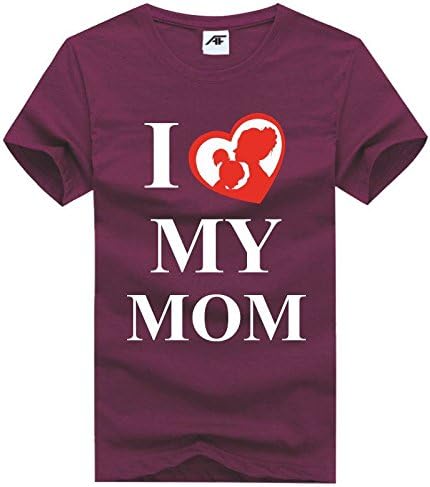 6734 Mens Union Jack/Maroon Tshirt/White Print/Size 5-6 Years Chest Size 30"