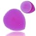NALATI Natural SkinSoft Silicone Makeup Cleaner Brush Precision Pore Cleansing Pad Anti-slip Blackhead Remover Facial Cleansing Friction Pad Face Skin Care Deeper Clean Exfoliate Skin Tools Brush For Body And Face Random (with a Silicone Brush)