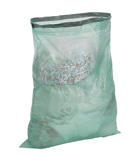 Zugband Müllbeutel – 60 Liter – Reißfest & Flüssigkeitsdicht – 60 Stück (2 x 30 Stück) – Einfach einzeln entnehmbar ohne abreißen - 3