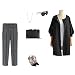 MLG171 2015 The New Fashion Loose Jacket Women Coat (M, BLACK)