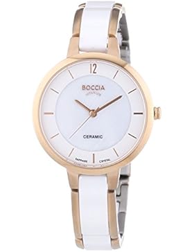 Boccia Damen-Armbanduhr XS Analog Quarz Keramik 3236-03