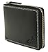 Produktbild Fa.Volmer ® Schwarze Ledergeldbörse aus echtem Rindnappa- Leder mit stabilen Außen-Reißverschluss RFID Schutz - TÜV geprüft - #BlZip07