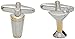 Produktbild Gold / Silber-Cocktail-Shaker und Glas Manschettenknöpfe von Zennor