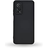 KZY İletişim Xiaomi Mİ 10T Pro ile Uyumlu Kapak Kamera Korumalı I&ccedil;i Kadife Lansman Silikon Kılıf - Siyah