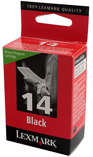 Lexmark Rückgabe-Tintenpatrone Nr.14 Tinte 175 Seiten, schwarz - 2