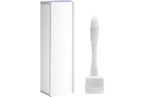 WUSJCOF Derma Stamp Microneedling,1 pezzo,140 aghi in titanio,ringiovanimento del viso,crescita dei capelli e cura del corpo,Roller Timbro per Uomini e Donne,Dermastamp per Uso Domestico e Pen