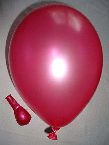 50 Luftballons metallic pink Premiumqualität Ø ca. 27cm B85 (Standardgröße)