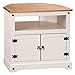 Produktbild Mercers Furniture Corona Ecke TV-Gerät, Holz, Cream/Antique Wax, 85 x 43 x 79 cm