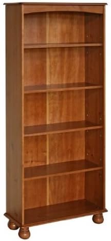 DOVEVALE SOLID PINE 5 SHELF BOOKCASE FROM CENTURION PINE