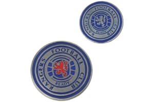 RANGERS F.C. Official Rangers FC Golf Ball Marker - A great gift / present for men, boys, sons, husbands, dads, boyfriends for Christmas, Birthdays, Fathers Day, Valentines Day, Anniversaries or just as a treat for and avid football fan