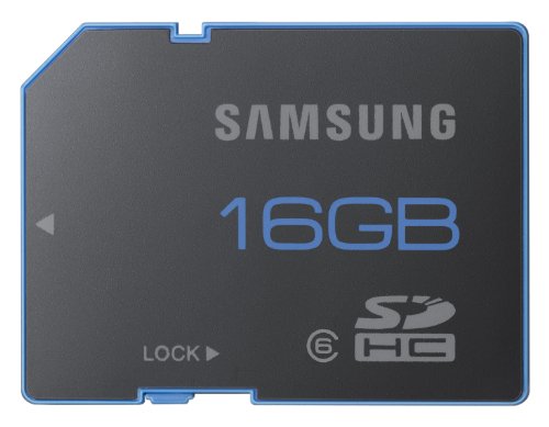 Samsung SDHC 16GB Class 6 Speicherkarte (MB-SSAGBEU)