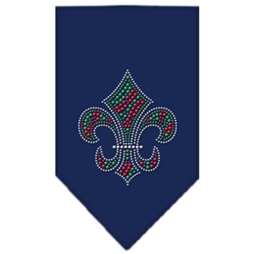 Mirage-Pet-Products-Christmas-Fleur-De-Lis-Rhinestone-BandanaP