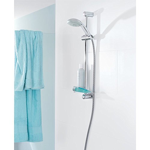 Grohe Tempesta 100, Brausestangenset 600 mm, 2 Strahlarten, feste Bohrlöcher zur Befestigung, chrom, (27598000) - 3
