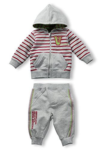 Schnizler Unisex Baby Tracksuit -  Grey - 6-9 Months