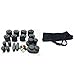 FoxHunter Professional 18 Quart Massage Stone Heater + Hot Natural Basalt Stones Kit 68 PCS Pieces Marble Set Therapy Beauty Spa