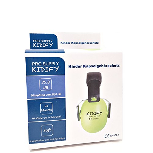 PRG KIDIFY Kinder und Baby Gehörschutz 98dB | Kapselgehörschutz für Kinder und Babys Stufenlos Verstellbar, Komfortabel | Kleinkinder Hörschutz Ideal Bei Konzerten, Festivals, Konzentrationsproblemen - 5