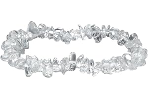 BEST PRICE TRADING Natural Chip Bead Crystal Healing Chakra Gemstone Bracelet Protection Gem Stone