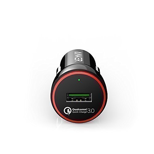 Anker PowerDrive+ 1 24W Quick Charge 3.0 USB Kfz Auto Ladegerät für Galaxy S7 / S6 / Edge / Plus, Note 4 / 5, Nexus 6, LG G5 V10, iPhone SE / 6s / 6 und weitere - 3
