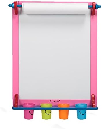 QFFL Children's Writing Board Double-sided Magnetic Board Household Hanging Black Solid Wood White Board 3 Colors Available Sketchpad ( Color : B )