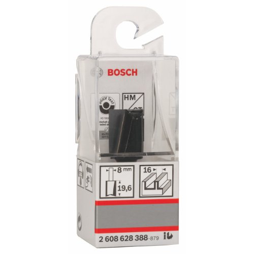 Bosch Zubehör 2 608 628 388 Nutfräser 8 mm, D1 16 mm, L 20 mm, G 51 mm - 3