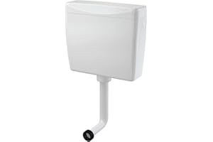 DS-Lux® Spülkasten Kunststoff Komfort Start/Stop weiß, 2-8 Liter, Universal WC-Spülkasten, umweltfreundlich, ökologisch, naturverträglich, nachhaltig, einfache Installation, problemlose Montage