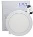 Produktbild Lowenergie Deckenleuchte 18 W LED Rund Panel Licht 6000 K Day Weiß Down Einbauleuchte Deckenleuchte Beleuchtung, 225 mm, entspricht 150 W Halogen
