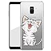 Produktbild Finoo TPU Handyhülle für Dein Samsung Galaxy A8 Made In Germany Hülle mit Motiv und Optimalen Schutz Silikon Tasche Case Cover Schutzhülle für Dein Samsung Galaxy A8 - Kleine Katze
