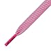 Produktbild Mr Lacy Flatties Farbspitze – Baby Rosa und Neon Rosa Schnürsenkel – 130cm Länge 10mm Breite