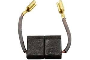 Balais de Charbon Asein 1945 pour Outils Électriques Black & Decker & DeWalt - 5,2x9,5x12,7mm - 0,20x0,37x0,50'' - Avec Arrêt Automatique - Remplace les pièces d'origine 585475-00 & N058083