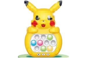 UBIK Juego de pop electrónico Quick Push Bubbles, consola de nuevo modelo electrónico Pop It , juguetes sensoriales y mágicos (FRST-Pika)