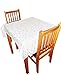 Large Highchair No Mess Splash Mat - Cream With Coffee/Beige Polkadots
