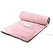 Produktbild LOVEHOUGE Luxus beheizt waschbar Heizdecke, ultraweich mit Timer und 3-stufiger Temperaturregelung, Pink,105x85cm
