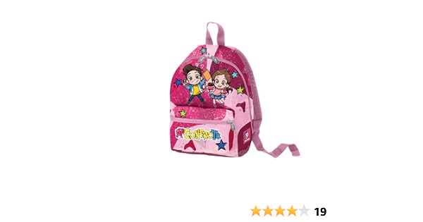 Me Contro Te Zainetto Asilo Rosa Glitter Con Luci Lui e Sofi 30x23x10 cm :  Amazon.it: Valigeria