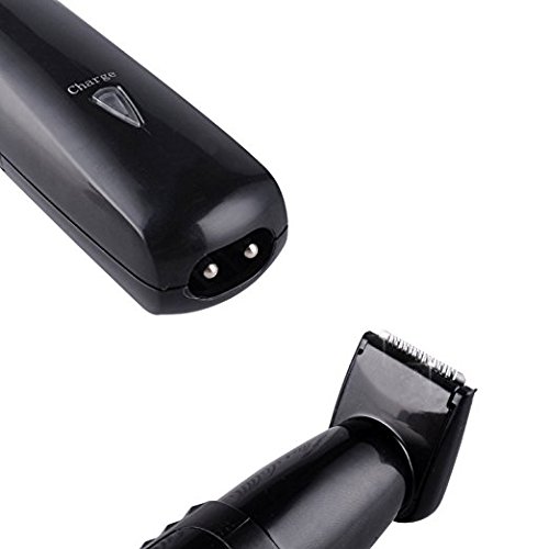 3 in 1 Wiederaufladbare Nasen-Ohr-Bart-Haar-Trimmer Portable Edelstahl+ABS Unisex Nasenhaarentfernung Epilierer für Nase/Ohren/Bart/Haar Gesicht Shave - 5