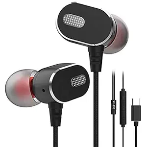 JOIE Wired In Ear Earphone with Mic (Black)