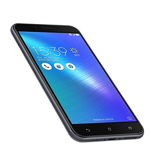 ASUS ZenFone 3 Max ZC553KL-4H020WW Dual SIM Smartphone, 14 cm, (5.5 Zoll) 1.4 GHz Octa Core, 32 GB, 3 GB RAM, Grigio