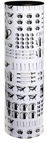 Large Pasta Spaghetti Tin Food Canister Storage Jar Square Container Kitchen (Black Spaghetti Tin)