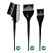 Segbeauty® 7pcs Black Tint Brush Set Hair Dye Brush, Sturdy Section Hair Tinting Brush, Professional Salon Hair Styling Balayage Tools Color Highlighter Brush