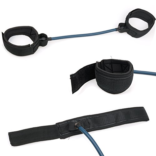 Tiaobug Widerstandsbänder Fitnessbänder Latex Resistance Band für Bein Schenkel Training Expander Workout PowerBand - 3
