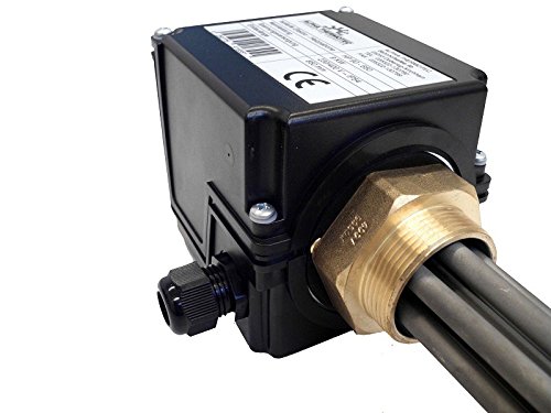 Heizpatrone isoliert 6,0 kW für Pufferspeicher mit Thermostat