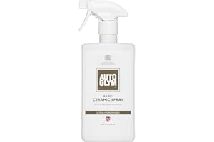 Autoglym Rapid Ceramic Spray Ultra Hydrophobic, 500ml - Tropical Scented Ceramic Coating Car Spray Wax For Superior Paintwork Protection
