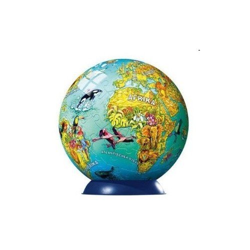 Preisvergleich Produktbild Ravensburger 12202 - Illustrierte Kindererde-Puzzleball 108 Teile Puzzle